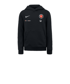 Nike Park 20 Fleece Hoody Kids Schwarz Weiss F010