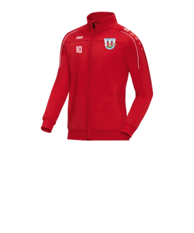 JAKO Classico Polyesterjacke Kids Rot Weiss F01