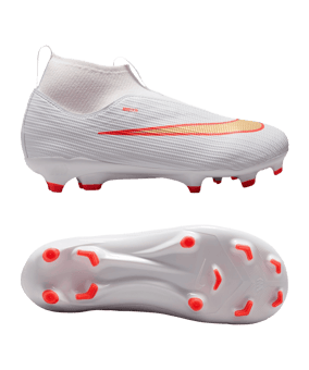 Nike Jr. Air Zoom Mercurial Superfly XI Academy MG Break'Em Bambini Bianco C100 - bianco