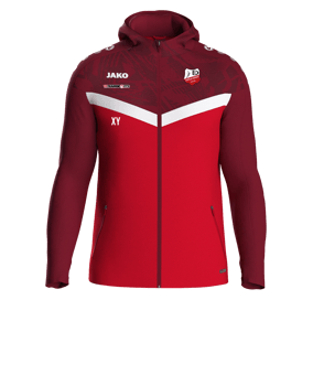 JAKO Iconic Kapuzenjacke Rot F103