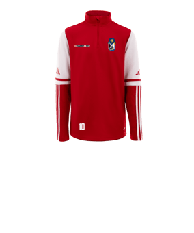 adidas Squadra 25 HalfZip Sweatshirt Kids Rot