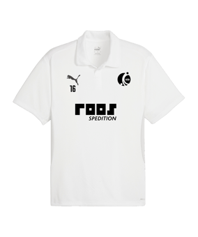 PUMA teamGOAL Poloshirt Weiss F04