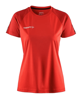 Craft Squad 2.0 Contrast Trikot Damen Rot - rot