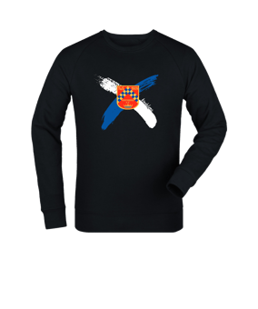 Merch Roller Sweatshirt Black | #cross