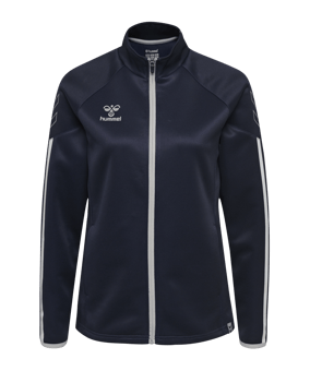 Hummel Cima Zip-Jacke Damen Blau F7026 - blau