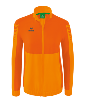 Erima Six Wings Präsentationsjacke Damen Orange - orange