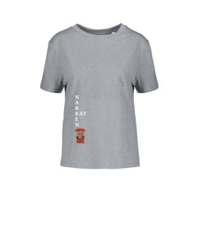 Merch Muser T-Shirt Women Heather Grey FC250