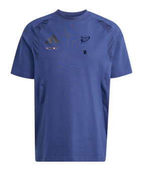 adidas Tiro Travel T-Shirt Dunkelblau