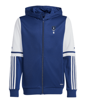 Sweat à capuche adidas Squadra 25 enfants bleus 