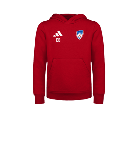 adidas Entrada 26 Hoody Kids Rot