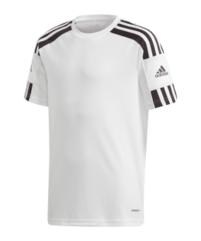 adidas Squadra 21 Trikot Kids Weiss Schwarz - weiss