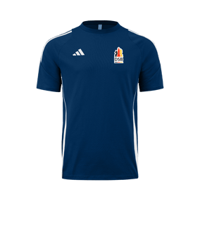 adidas Tiro 24 T-Shirt Blau Weiss