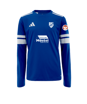 adidas Squadra 25 Trikot Langarm Blau