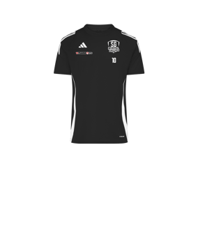 adidas Tiro 24 Trikot Kids Schwarz Weiss