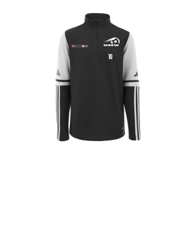 adidas Squadra 25 HalfZip Sweatshirt Kids Schwarz