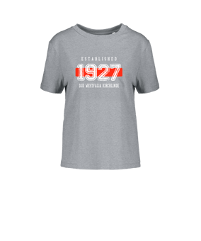 Merch Muser T-Shirt Women Heather Grey | #established