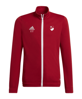 adidas Entrada 22 TK Trainingsjacke Kids Rot