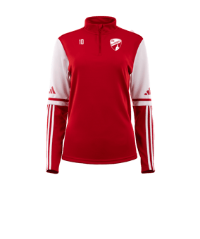 adidas Squadra 25 HalfZip Sweatshirt Damen Rot