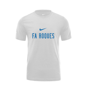 T-shirt Nike Park 20 Blanc noir F100 