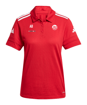 adidas Squadra 25 Polo Damen Rot