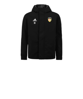 Veste tout temps enfants adidas Entrada 22 noir 