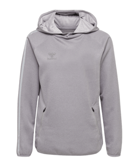 Hummel Cima Hoody Damen Grau F4169 - grau