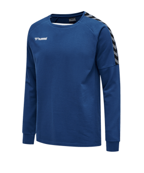 Hummel Authentic Training Sweatshirt Blau F7045 - blau