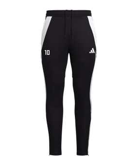 adidas Tiro 24 Trainingshose Schwarz Weiss