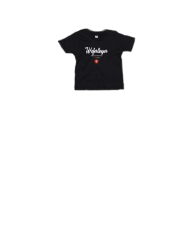 Merch Baby T-Shirt Black  | #newcomer