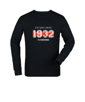 Merch Roller Sweatshirt Black | #established