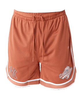 New Era New York Yankees New York Yankees Mesh Short Braun - braun
