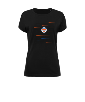 Merch Expresser 2.0 T-Shirt Women Black  | #lines