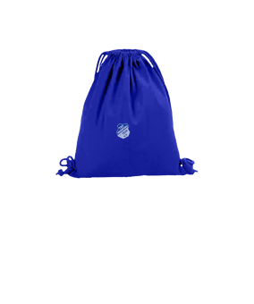 Merch Organic Premium Cotton Gymsack Bright Royal