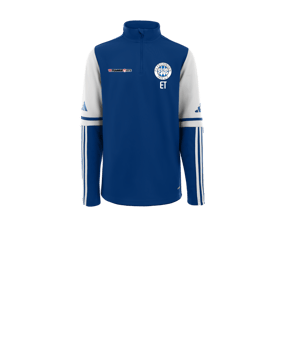 Kids adidas Squadra 25 HalfZip Sweatshirt Blau