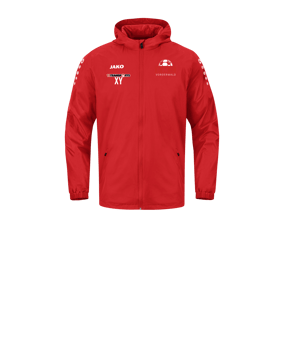 JAKO Team 2.0 Allwetterjacke Kids Rot F100