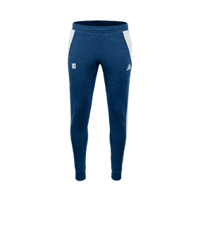 adidas Tiro 24 Baumwollhose Dunkelblau Weiss