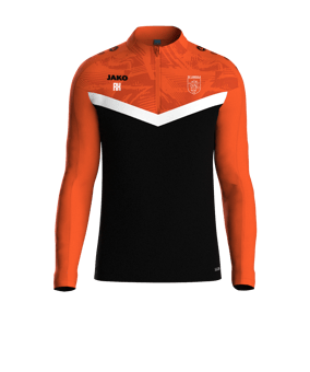 JAKO Iconic HalfZip Sweatshirt Kids Schwarz F807