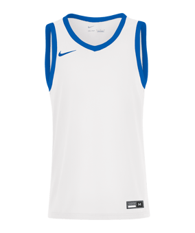 Nike Team Stock25 Basketball Trikot Weiß F102 - weiss