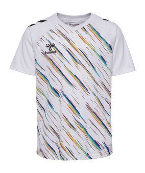 Hummel Match Triumph Maglietta Kids Bílá C9639 - bianco