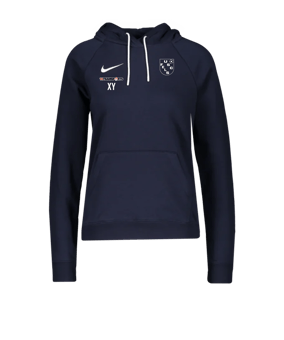 Nike Park 20 Fleece Hoody Damen Blau Weiss F451