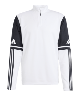 adidas Squadra 25 HalfZip Sweatshirt Weiß - weiss