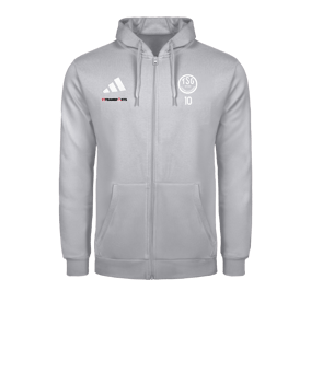 adidas Entrada 26 Kapuzenjacke Grau