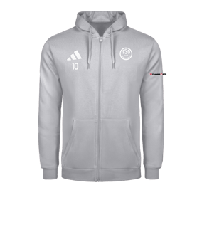 adidas Entrada 26 Kapuzenjacke Grau