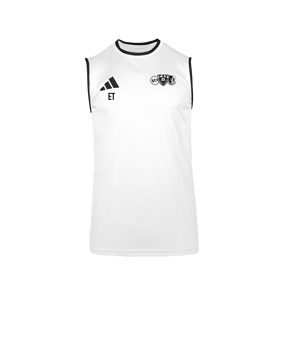 adidas Entrada 26 Sleeveless Trikot Weiß