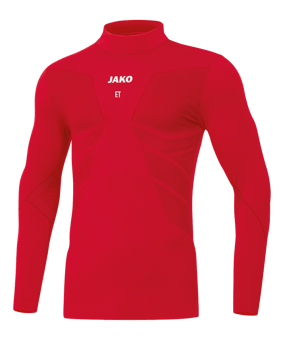 JAKO Comfort 2.0 Turtleneck Kids Rot F01