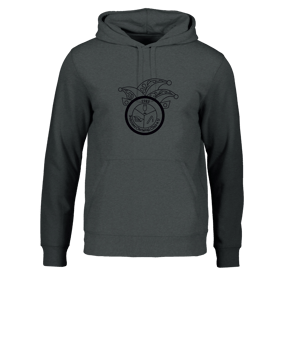 Merch Drummer 2.0 Hoody Dark Heather Grey  | #toneintone