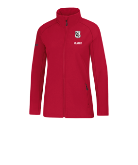 JAKO Team Softshelljacke Damen Rot F11