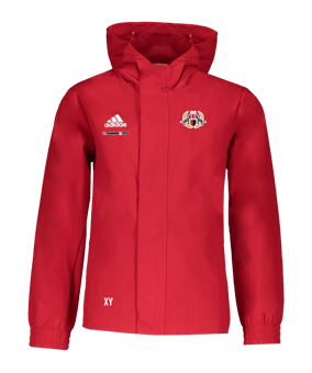 adidas Entrada 22 Allwetterjacke Kids Rot