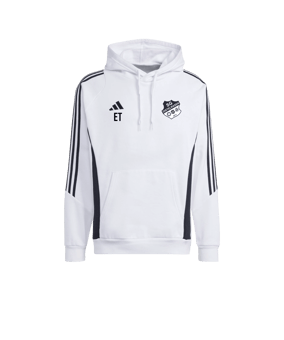 adidas Tiro 24 Hoody Weiss Schwarz