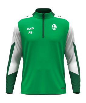 JAKO Dynamic Ziptop Sweatshirt Kids Grün F204